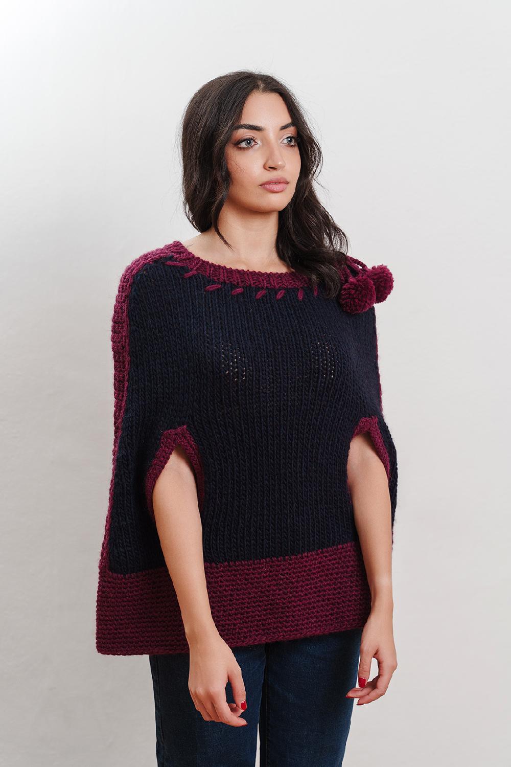 Tricot à Porter Poncho