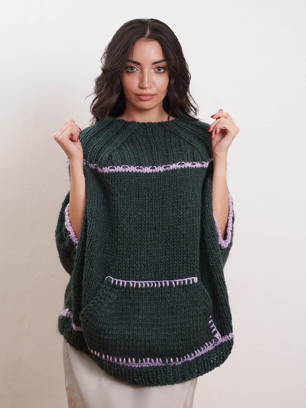 Tricot à Porter Poncho
