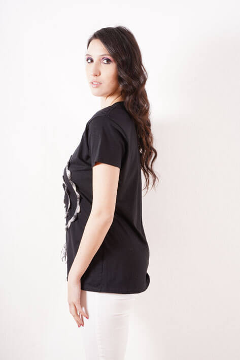 Tricot à Porter Spiral T- Shirt