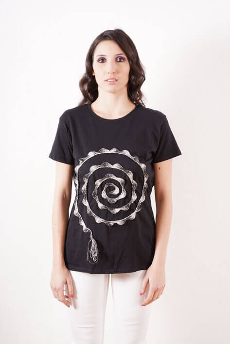 Tricot à Porter Spiral t- shirt