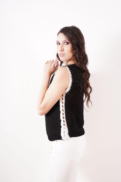 Tricot à Porter Squiggle Top