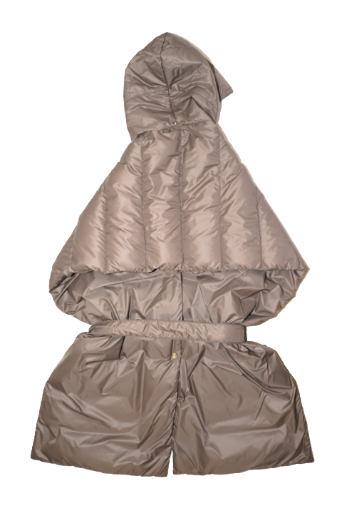 Tricot à Porter Stola piumino con cappuccio