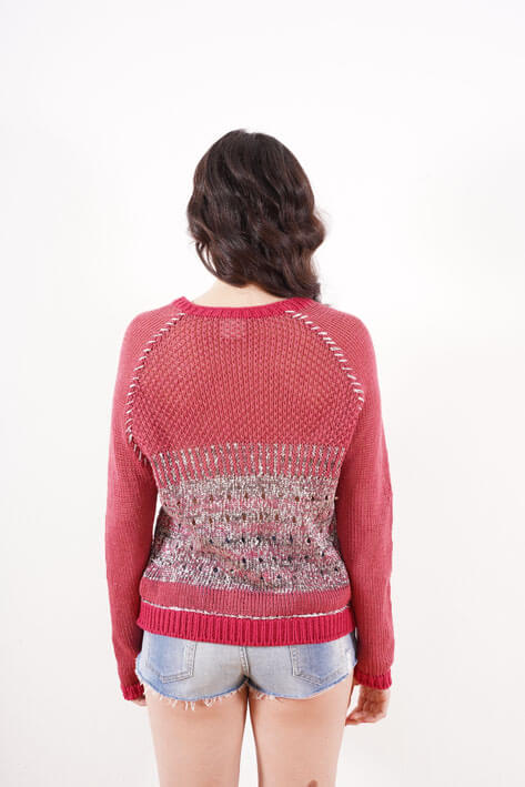 Tricot à Porter Stripe Lurex