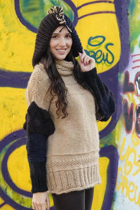 Tricot à Porter Sweater Bicolor