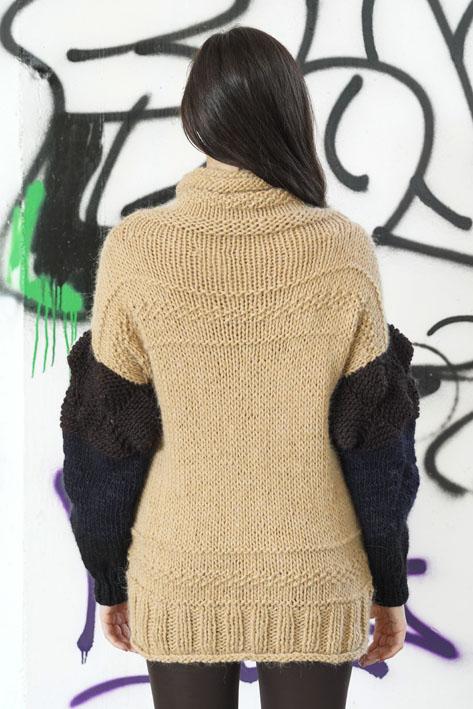 Tricot à Porter Sweater Bicolor