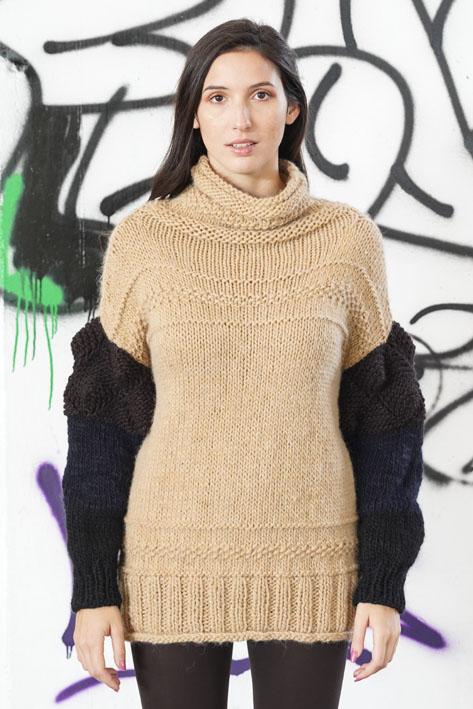 Tricot à Porter Sweater bicolor