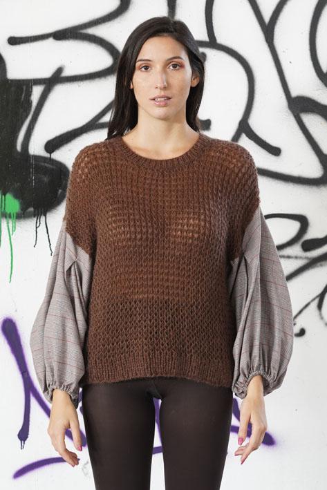 Tricot à Porter Sweater fabric sleeves