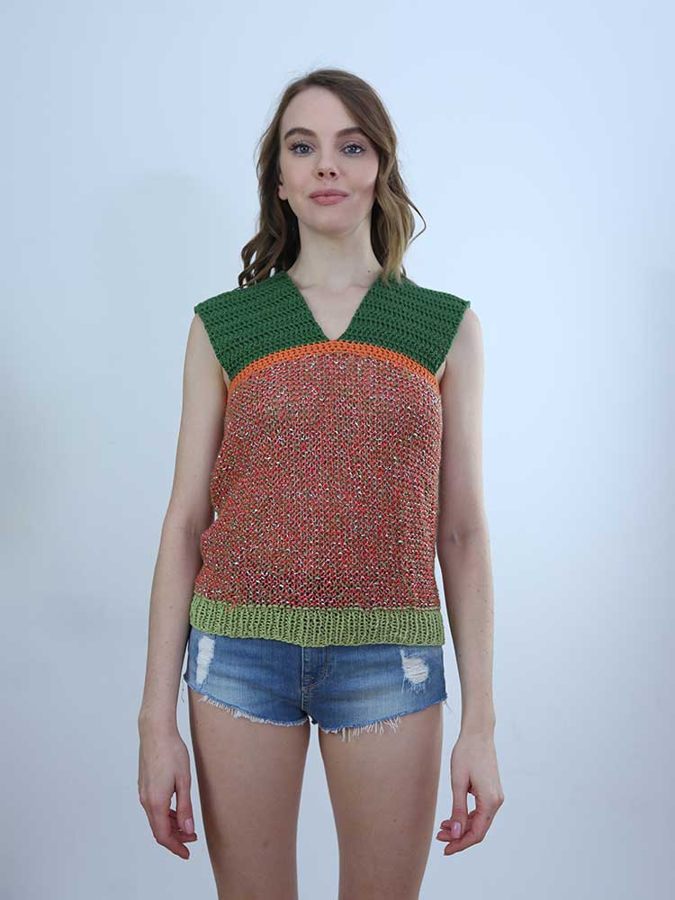 Tricot à Porter TOP SPALLA LARGA SCOLLO V