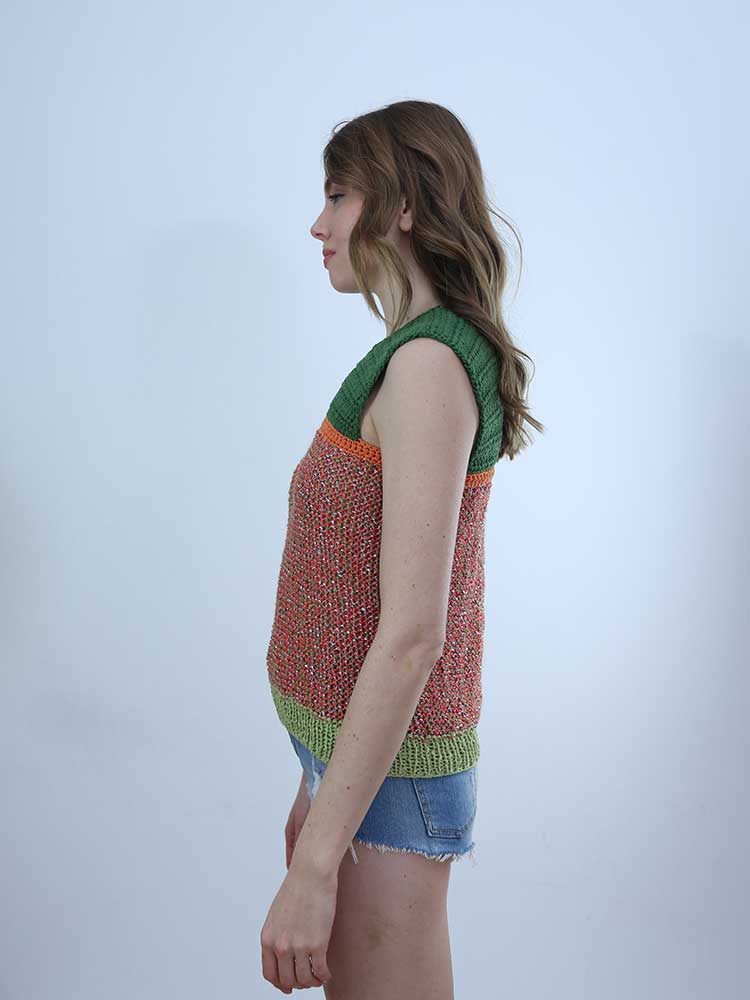 Tricot à Porter TOP SPALLA LARGA SCOLLO V