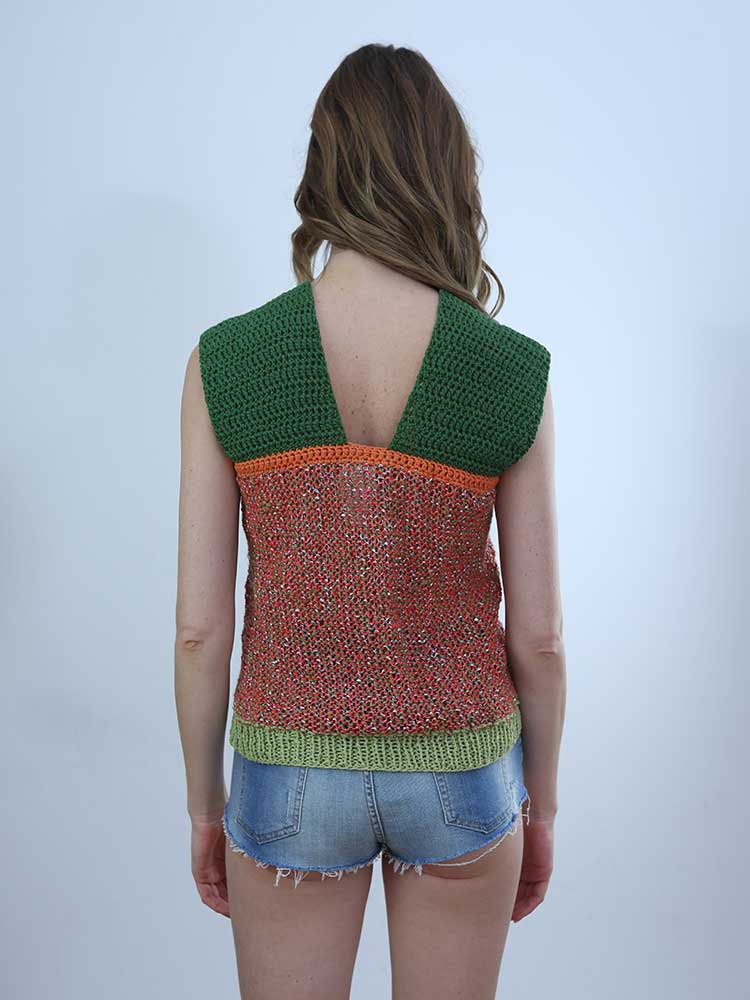 Tricot à Porter TOP SPALLA LARGA SCOLLO V