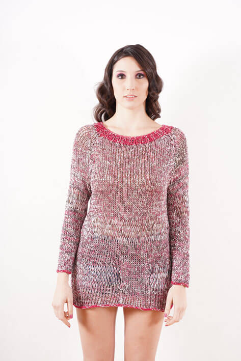Tricot à Porter Total lurex sweater