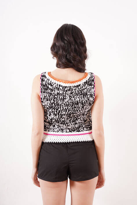 Tricot à Porter Twill Giant Tank Top