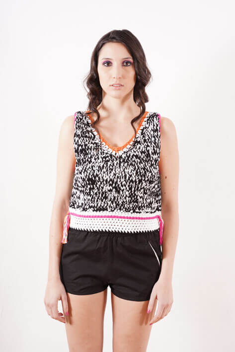 Tricot à Porter Twill giant tank top