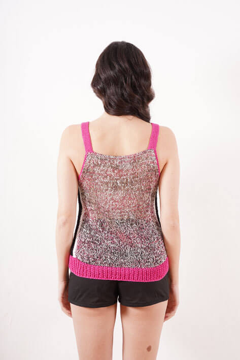 Tricot à Porter Vertical Tank Top