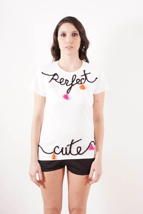 Tricot à Porter Written t-shirt