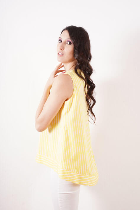 Tricot à Porter Yellow Camisole