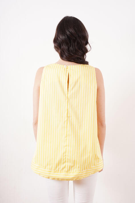 Tricot à Porter Yellow Camisole