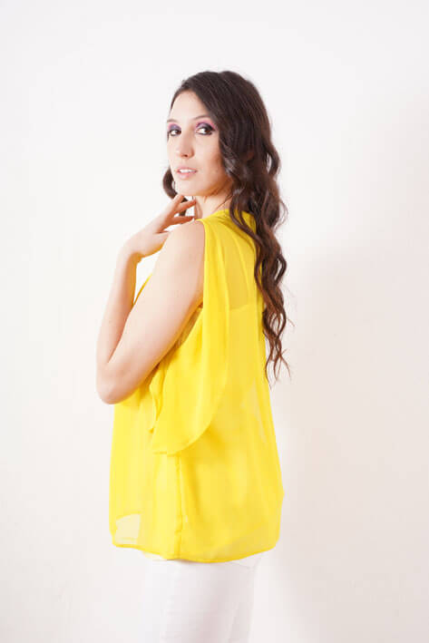 Tricot à Porter Yellow Silk