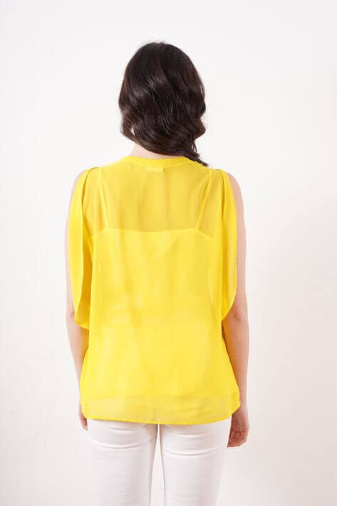 Tricot à Porter Yellow Silk