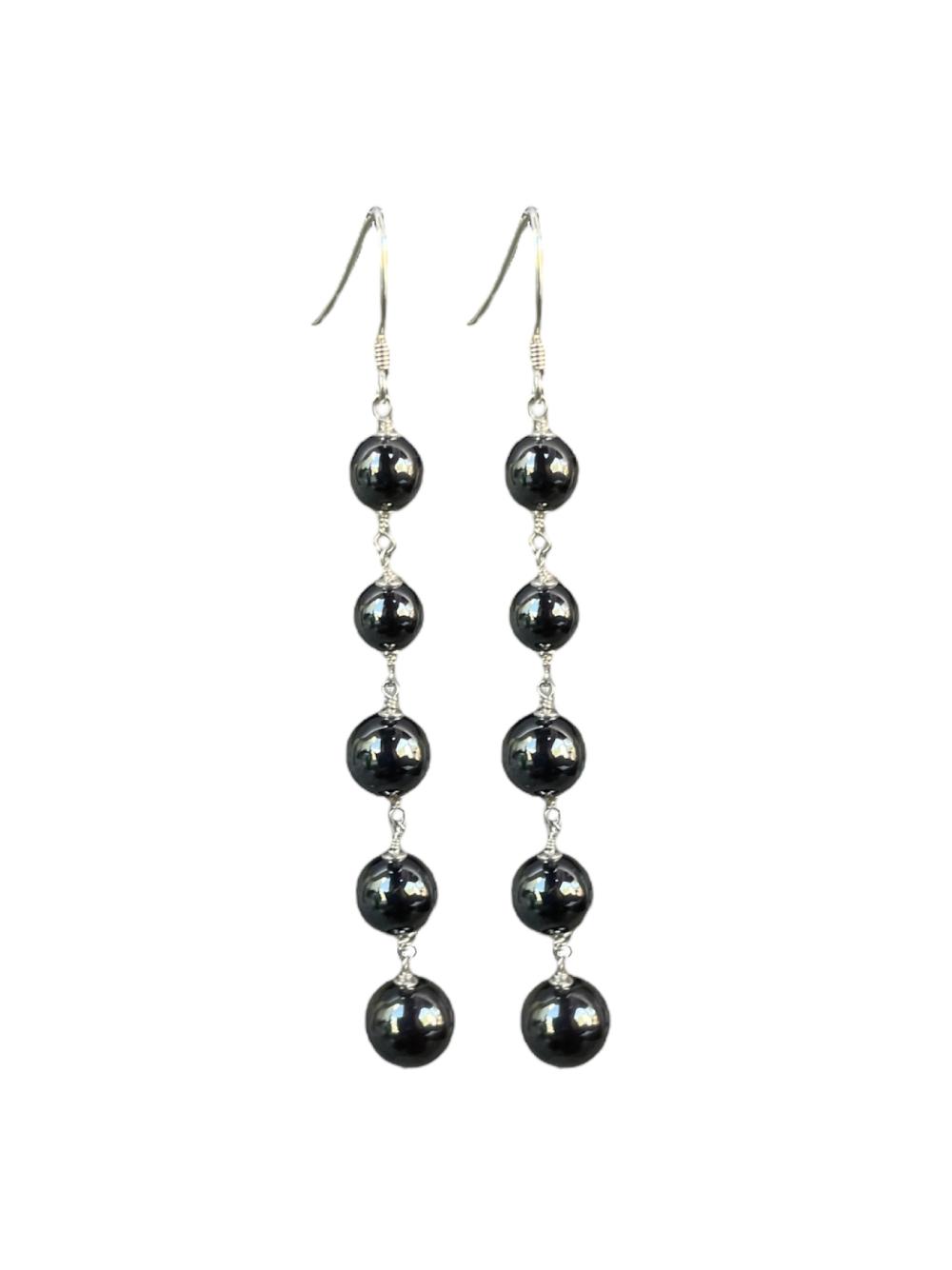 Trimi Gioielli Orecchini artigianali con Ematite – Amore