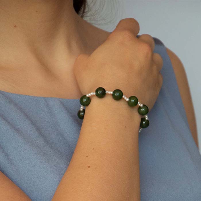 Trimi Gioielli Bracciale Giada