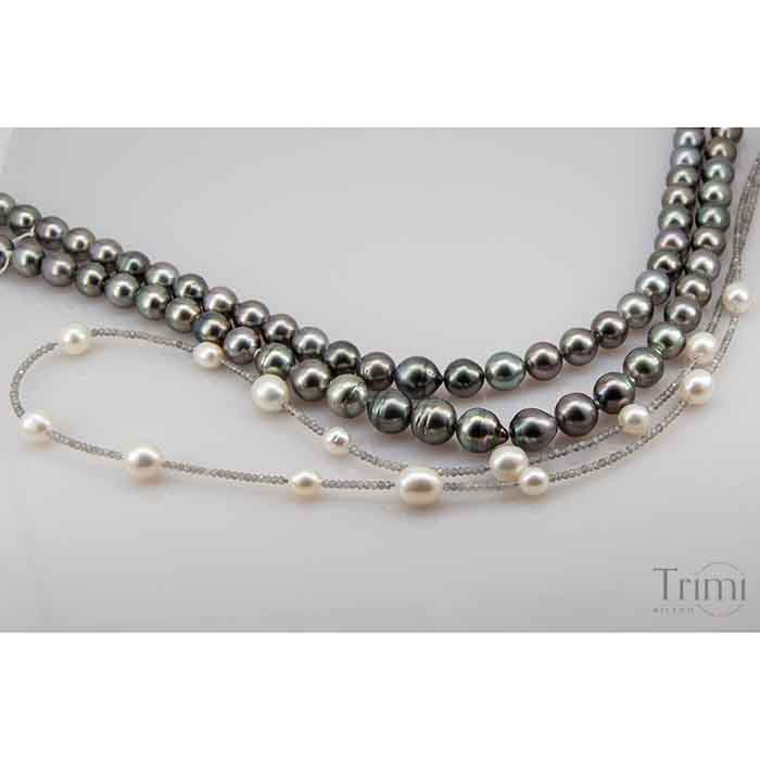 Trimi Gioielli Collana Con Perle Australiane