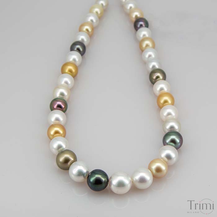 Trimi Gioielli Collana Con Perle Dei Mari Del Sud