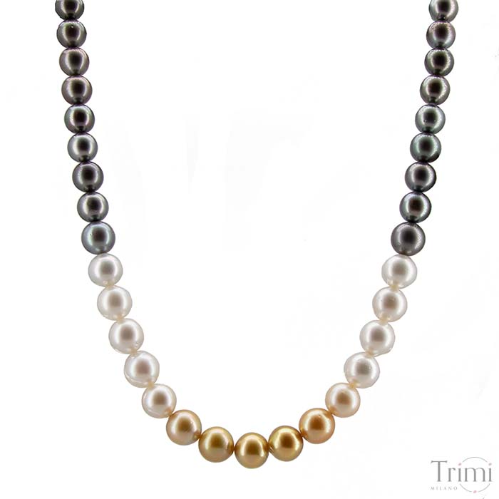 Trimi Gioielli Collana con perle dei mari del sud