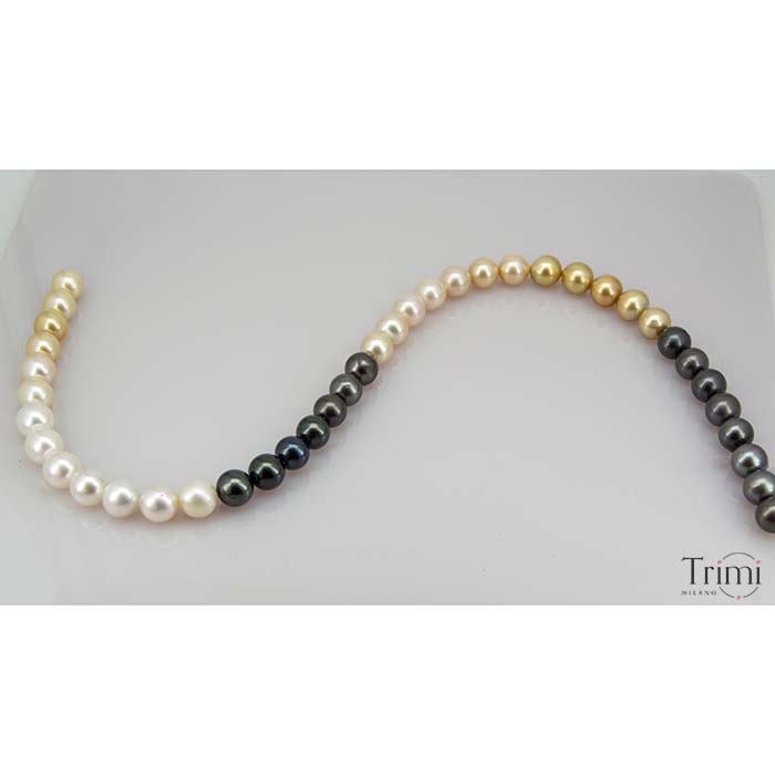 Trimi Gioielli Collana Con Perle Dei Mari Del Sud
