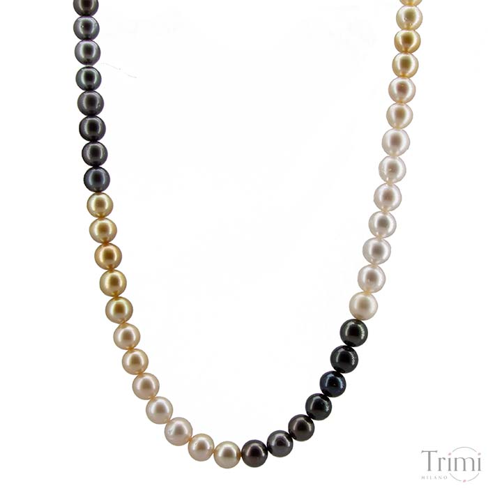 Trimi Gioielli Collana con perle dei mari del sud
