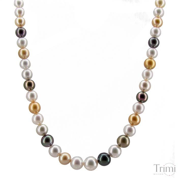 Trimi Gioielli Collana con perle dei mari del sud