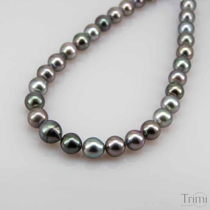 Trimi Gioielli Collana Con Perle Di Tahiti