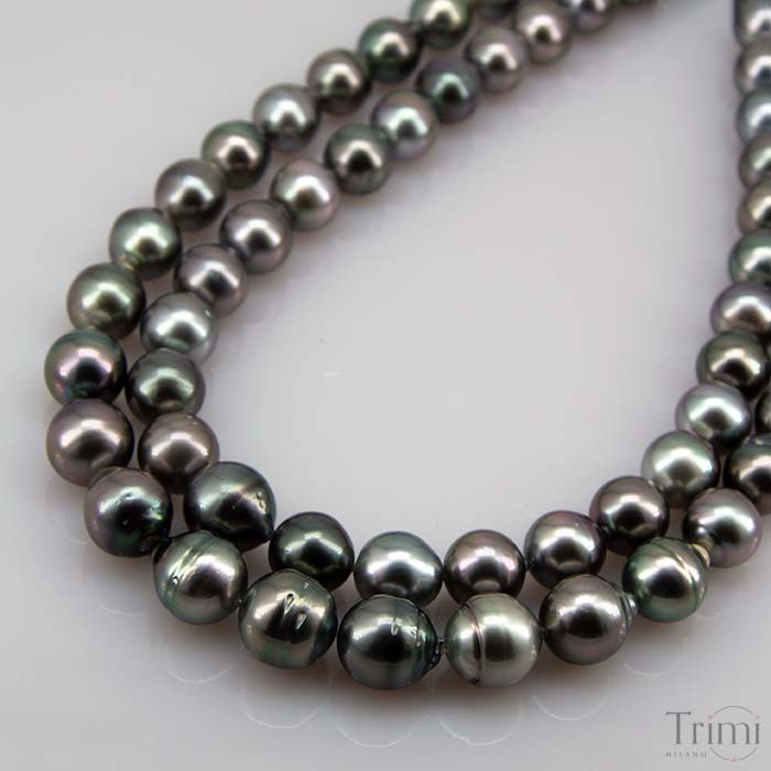 Trimi Gioielli Collana Con Perle Di Tahiti