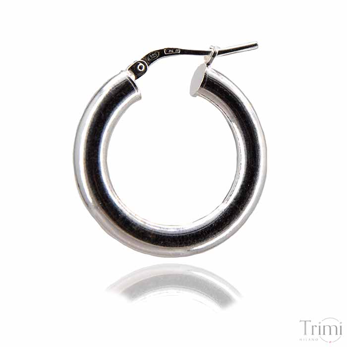 Trimi Gioielli Orecchino a cerchio in argento