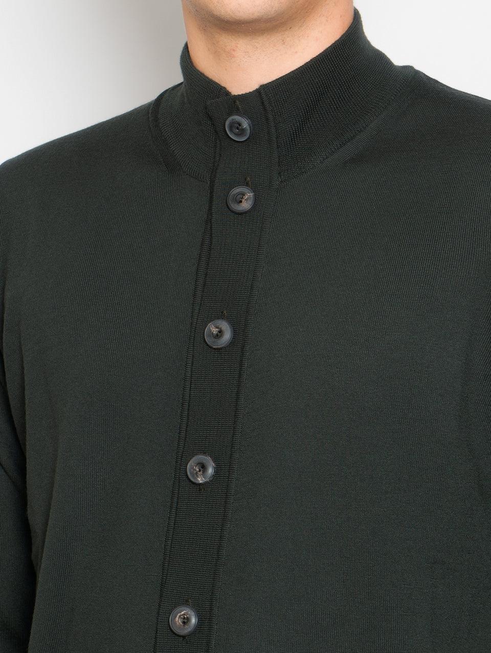 ALPHA STUDIO Cardigan Con Bottoni In Merinos Selva