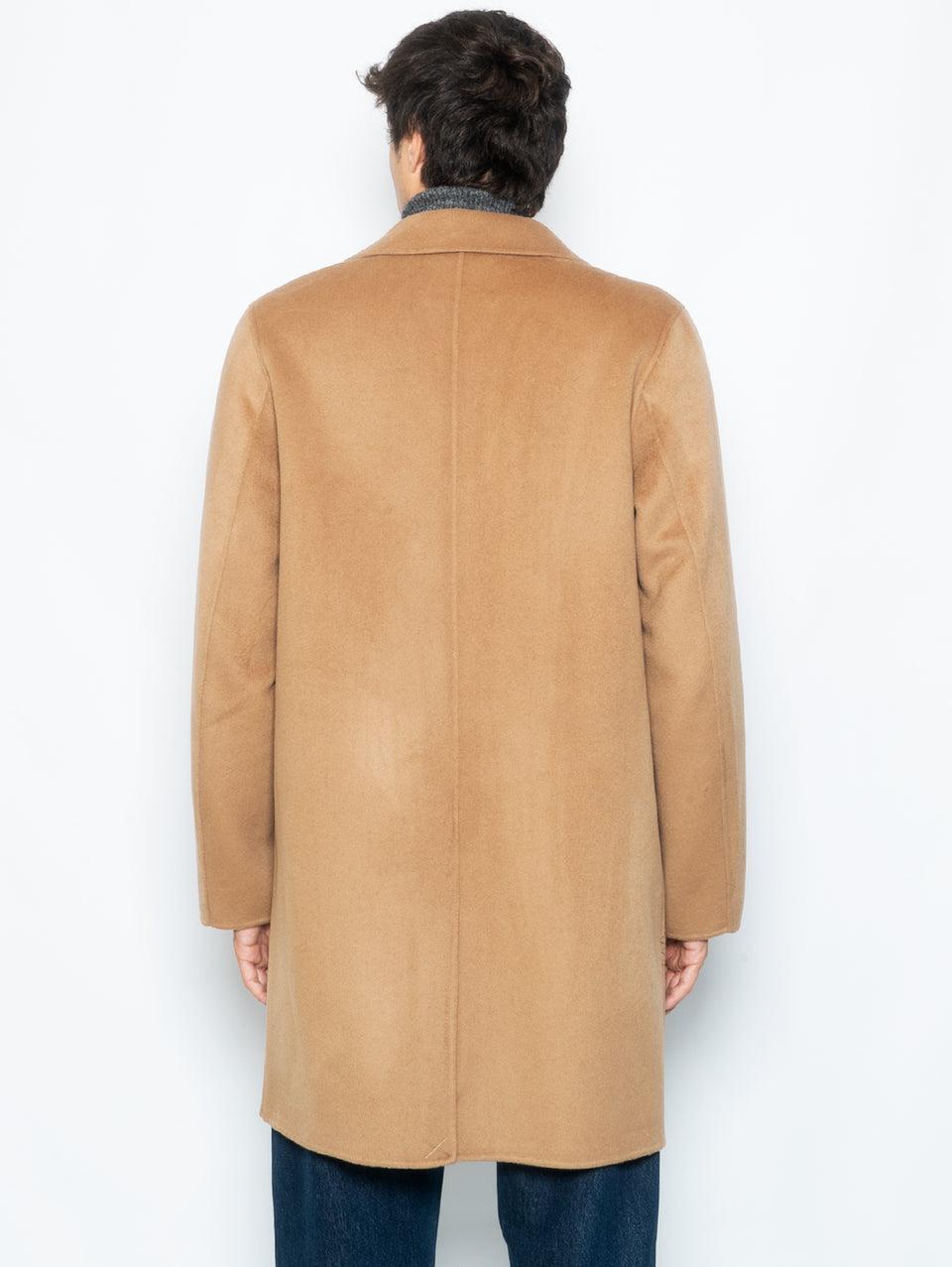 AMARANTO Cappotto Monopetto Tre Quarti Biscotto