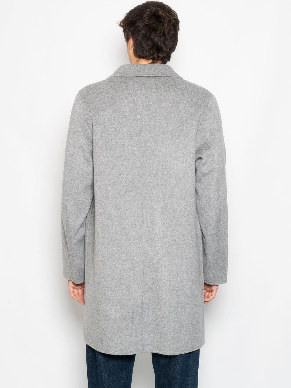 AMARANTO Cappotto Monopetto Tre Quarti Pietra