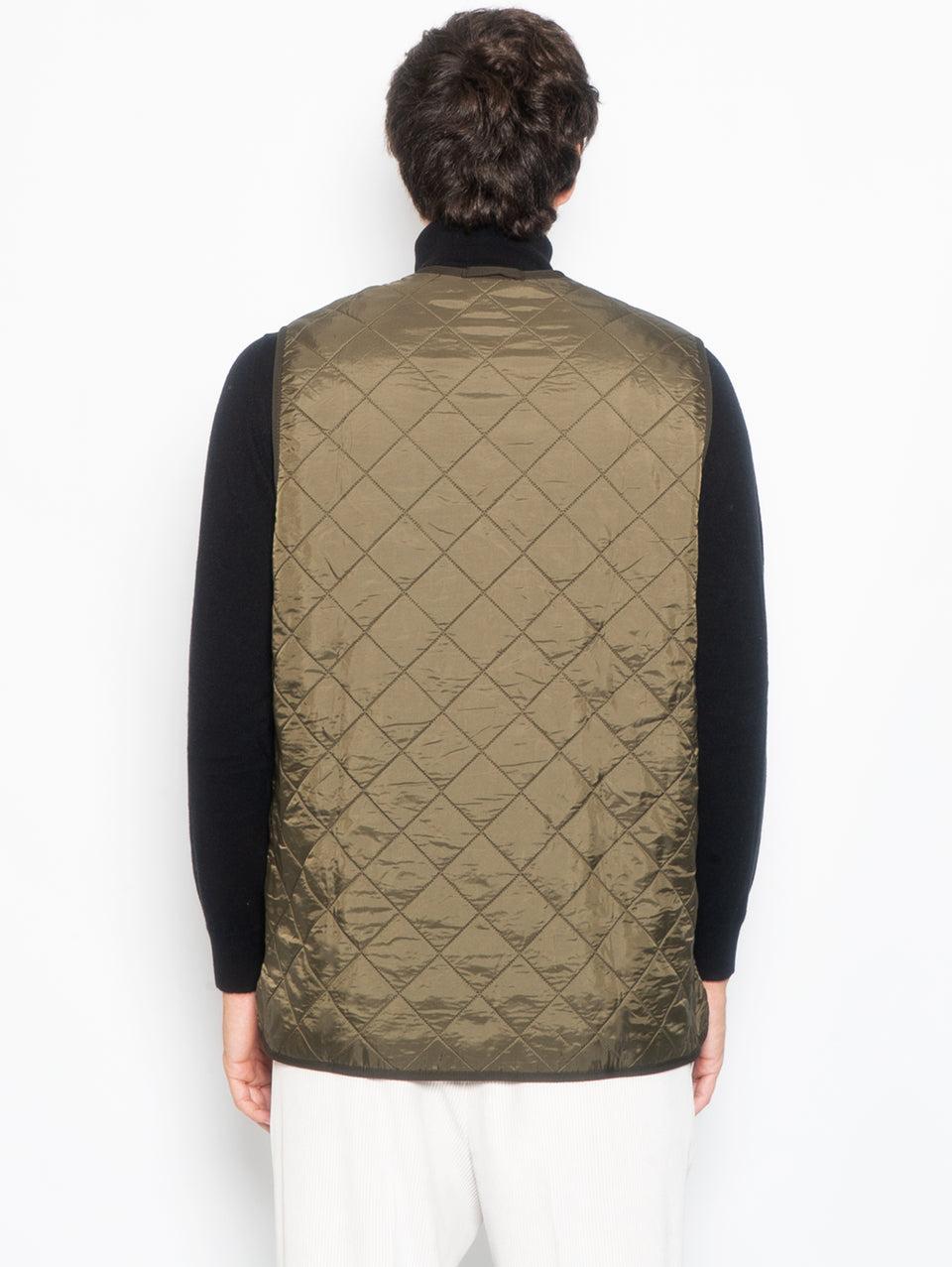 BARBOUR Gilet Trapuntato Polarquilt Verde