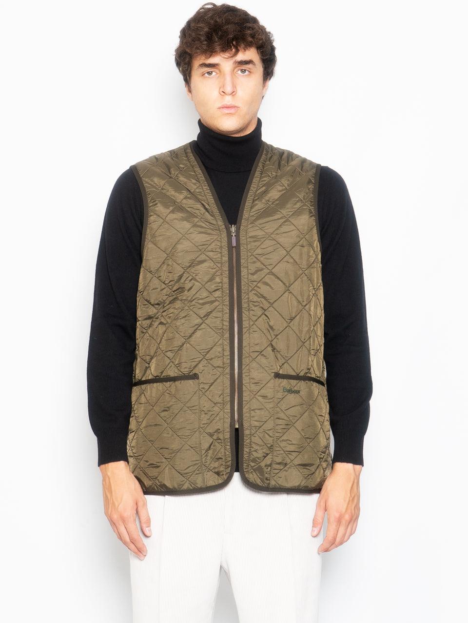 BARBOUR Gilet trapuntato Polarquilt Verde