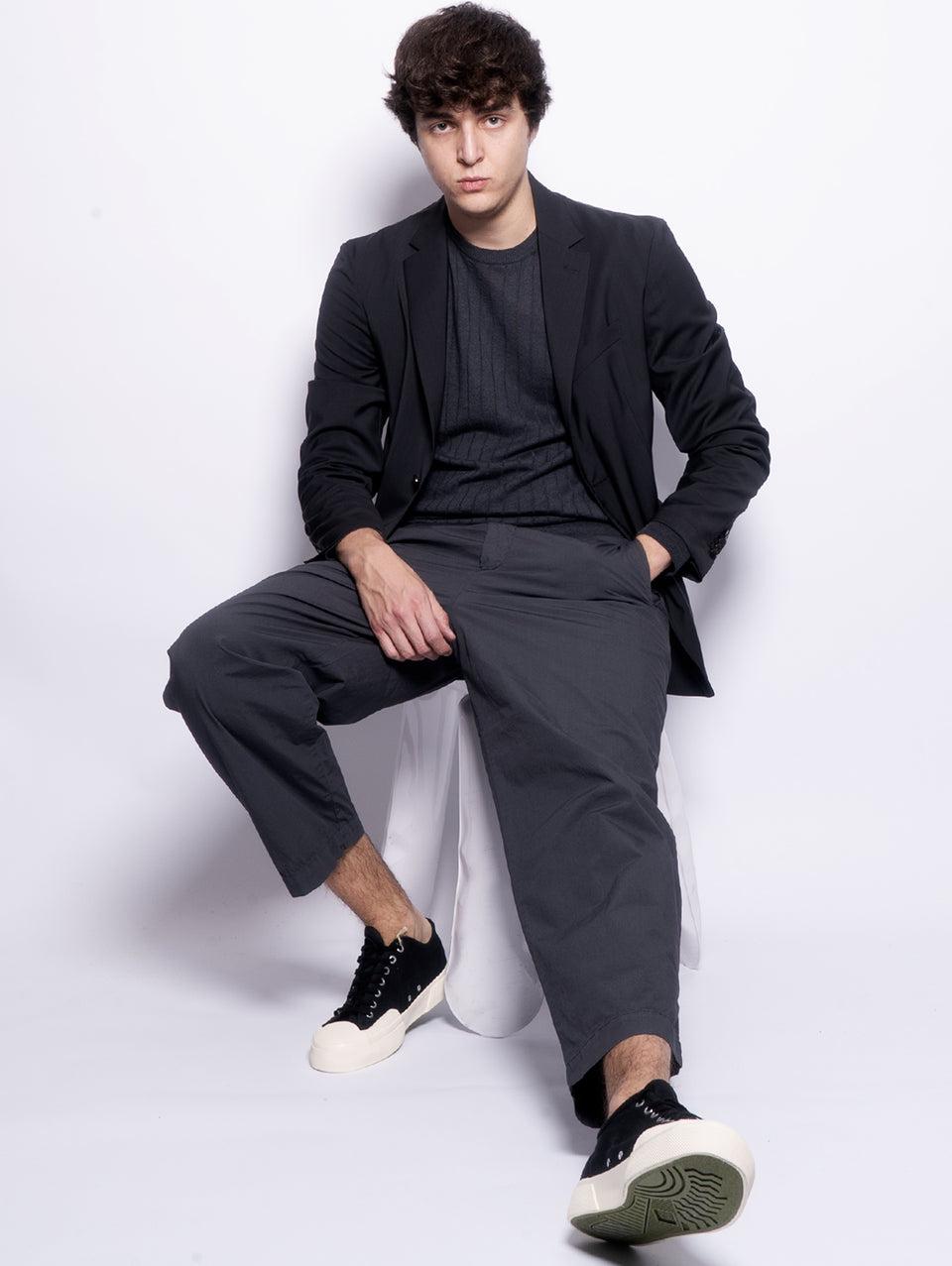 BARENA VENEZIA Giacca Borgo In Fresco Lana Piombo