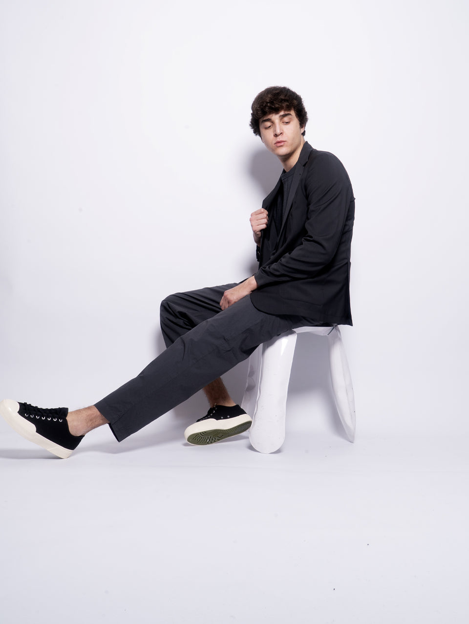 BARENA VENEZIA Giacca Borgo In Fresco Lana Piombo