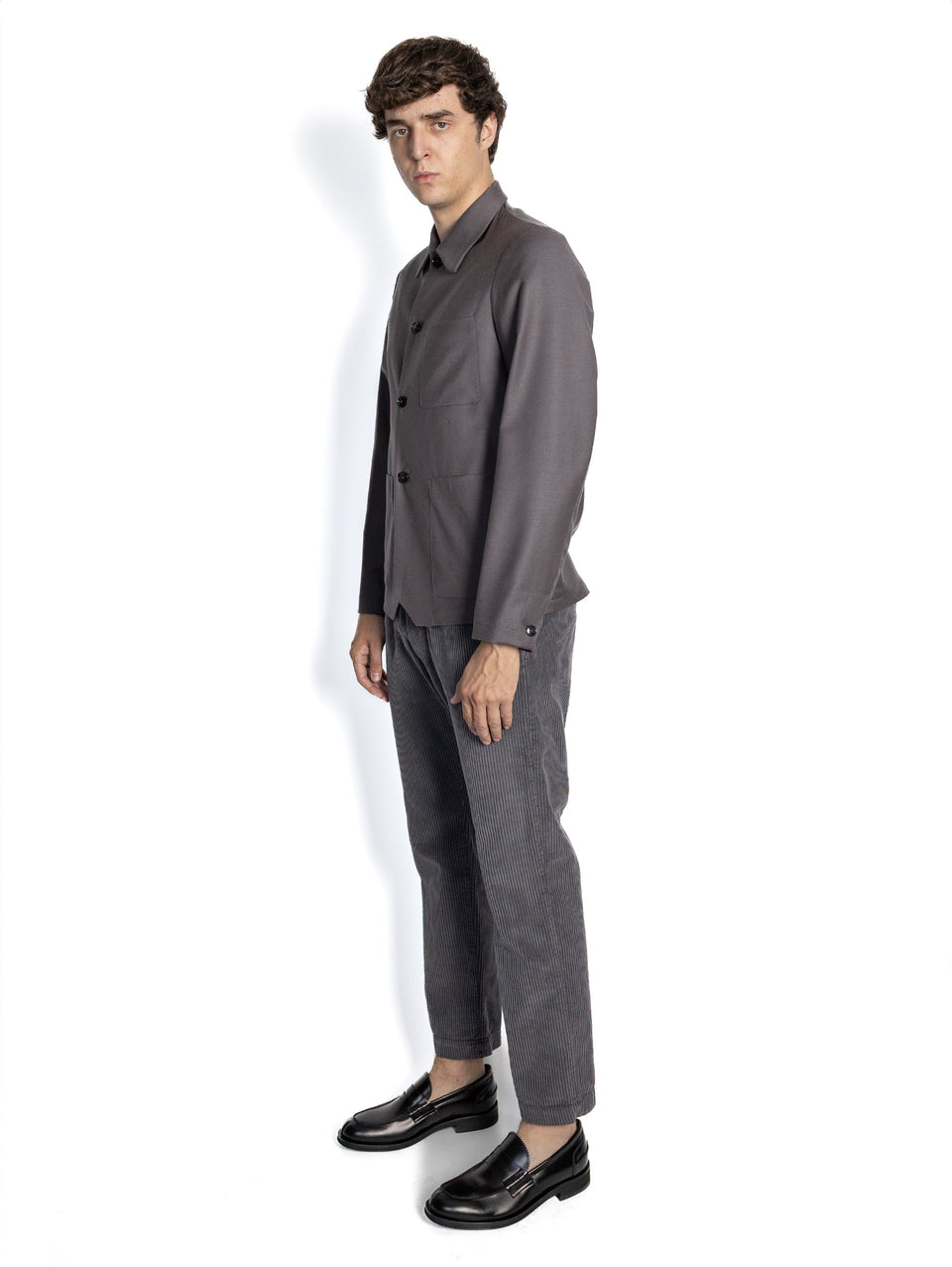 BARENA VENEZIA Pantaloni Jogger In Velluto Malva