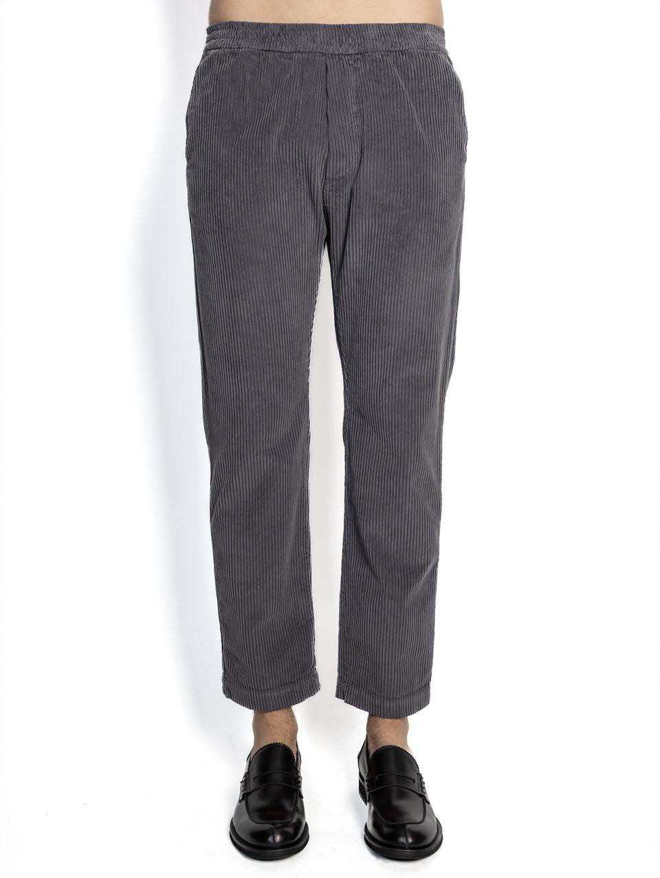 BARENA VENEZIA Pantaloni Jogger in Velluto Malva