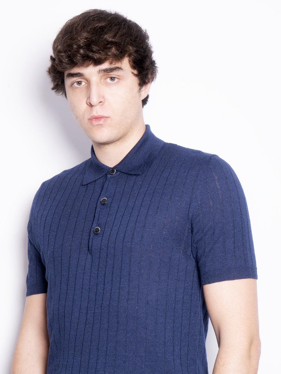 BARENA VENEZIA Polo A Coste Marco Blu