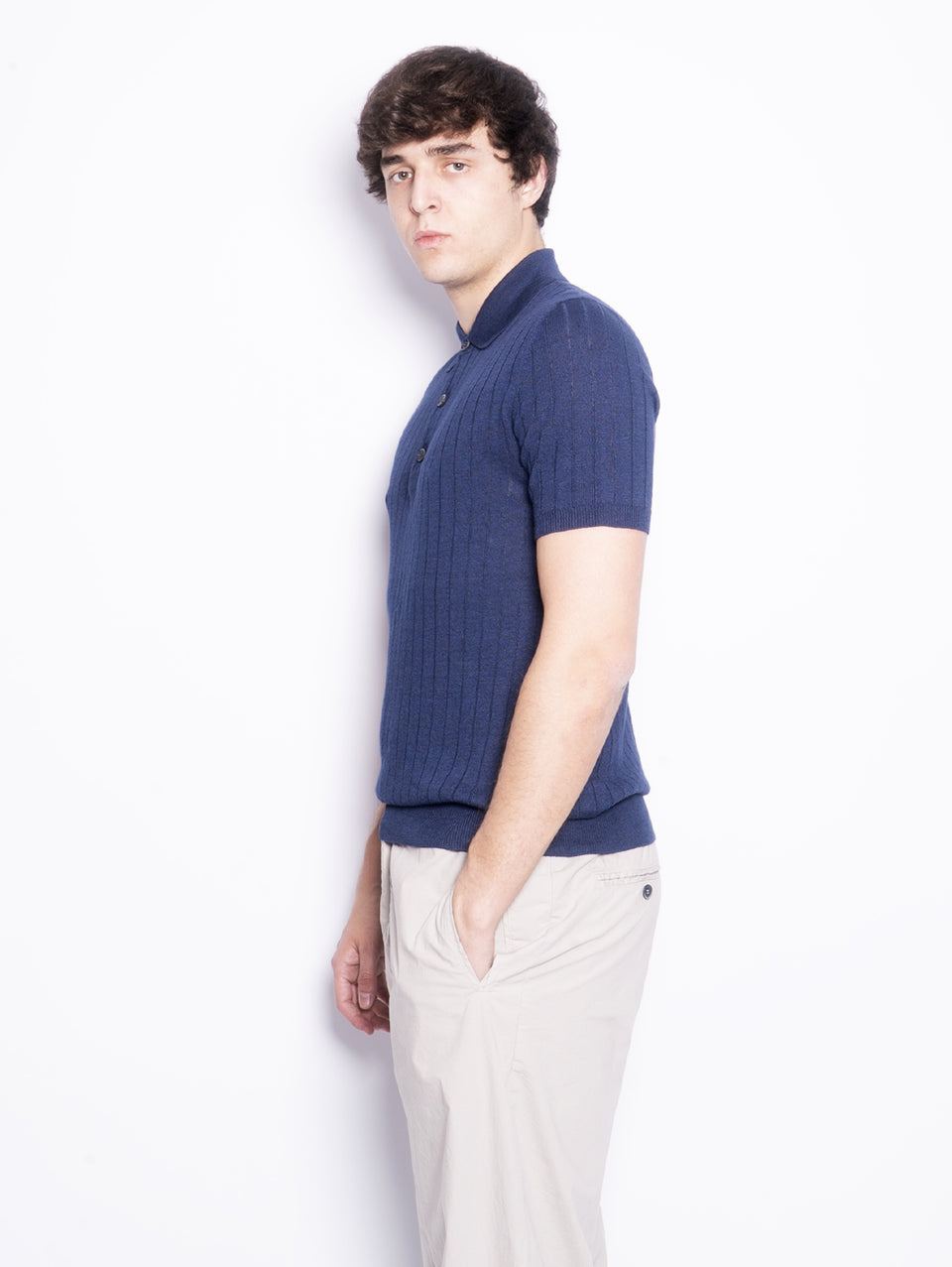 BARENA VENEZIA Polo A Coste Marco Blu