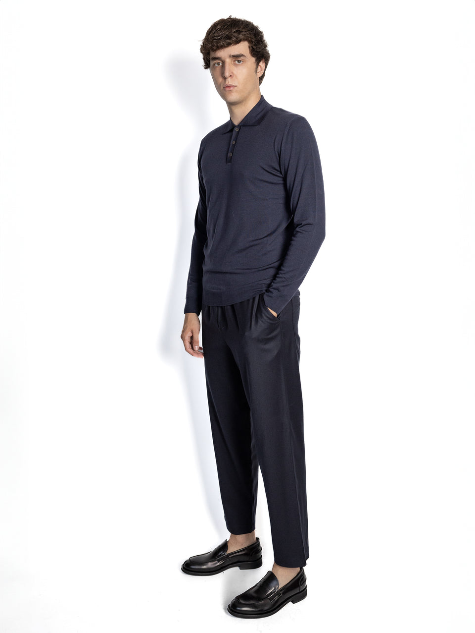 BARENA VENEZIA Polo In Maglia Blu