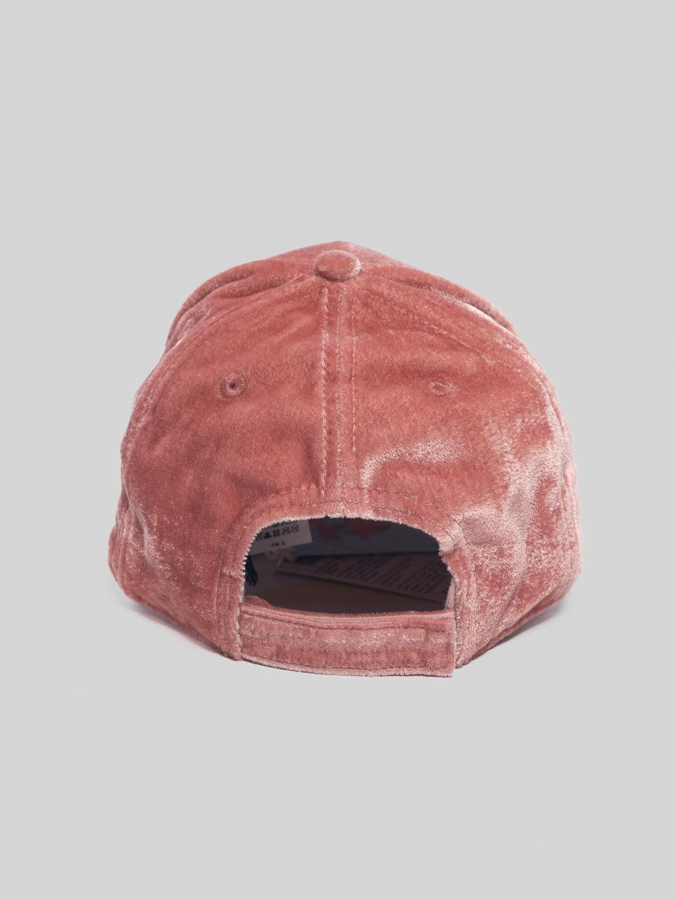 MC2 SAINT BARTH Berretto Da Baseball In Velluto Rosa