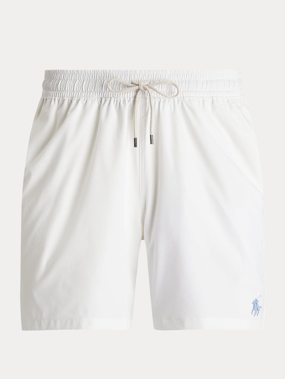 RALPH LAUREN Boxer Da Mare Tinta Unita Traveler Bianco