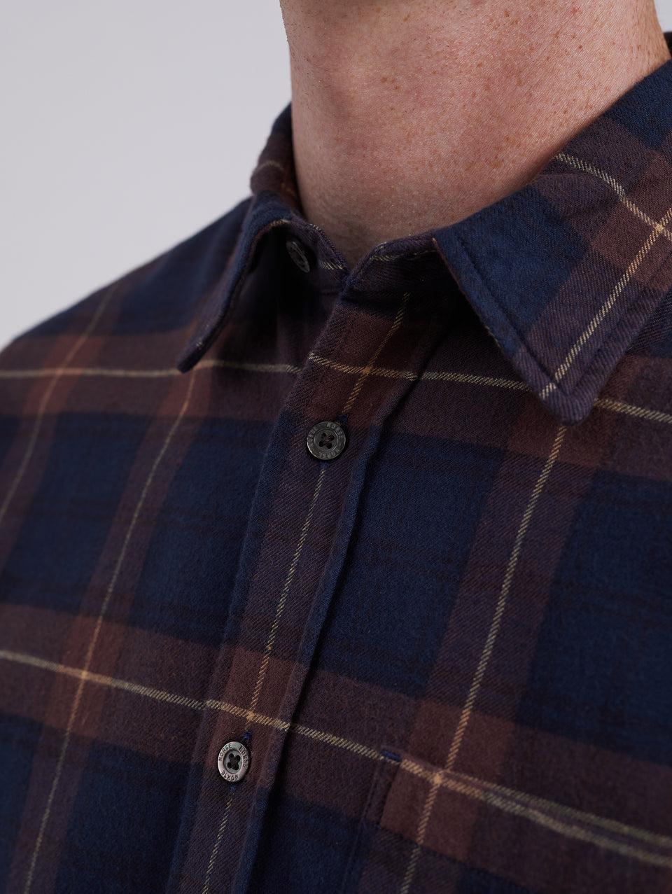 NORSE PROJECTS Camicia In Flanella A Quadri Check Osvald Vino