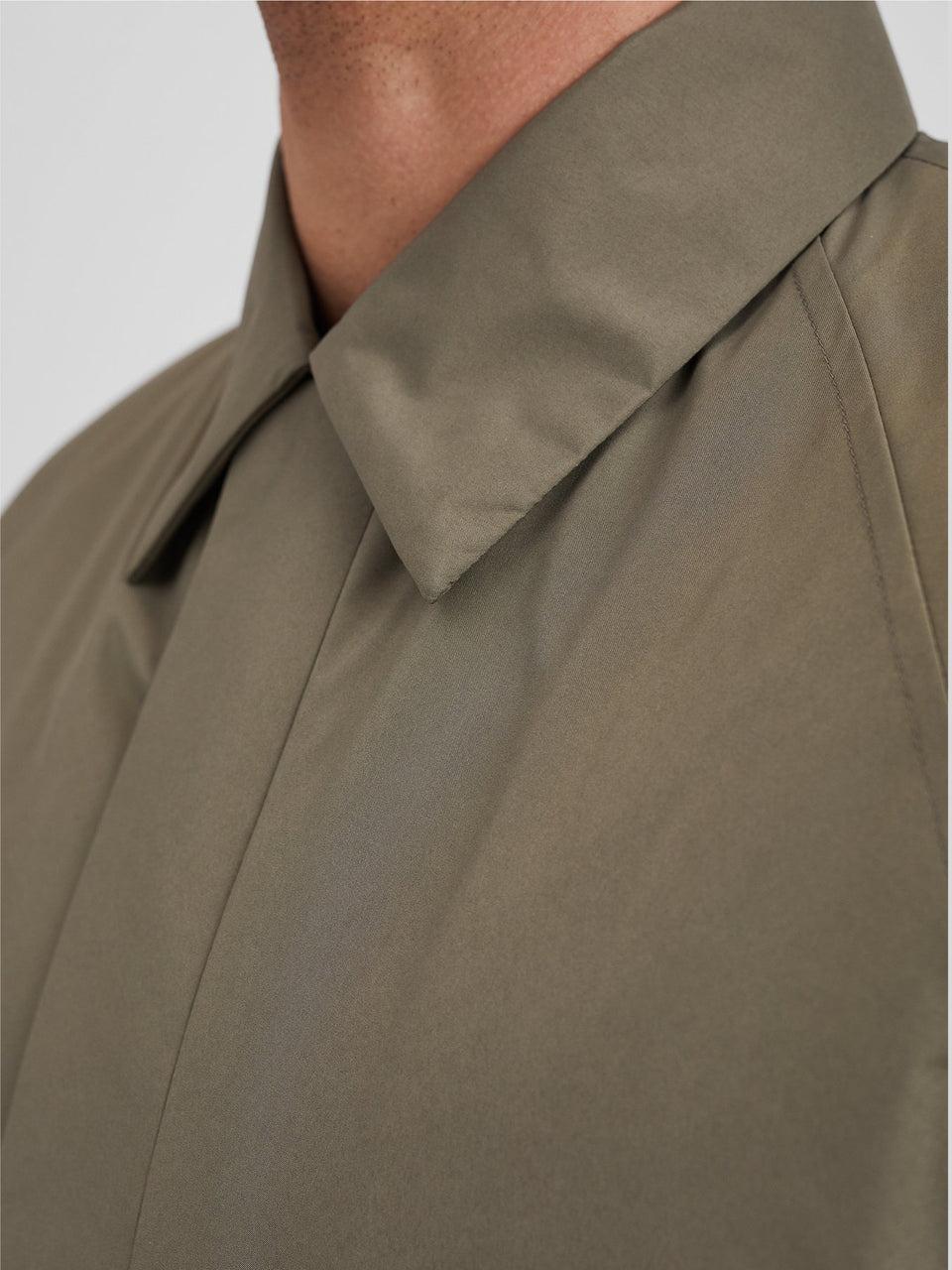 NORSE PROJECTS Cappotto Impermeabile In Membrana Verde